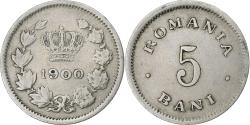 World Coins - Romania, Carol I, 5 Bani, 1900, Brussels, Copper-nickel, , KM:28