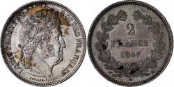 World Coins - France, Louis-Philipp I, 2 Francs, 1847, Paris, Silver, , Gadoury:520
