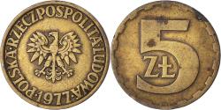 World Coins - Coin, Poland, 5 Zlotych, 1977