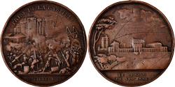 World Coins - France, Medal, Prise de la Bastille , Donjon de Vincennes, History, 1844, Rogat