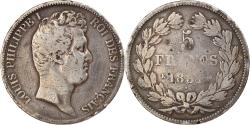 World Coins - Coin, France, Louis-Philippe, 5 Francs, 1831, Bordeaux, HYBRIDE,