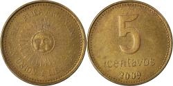 World Coins - Coin, Argentina, 5 Centavos, 2009