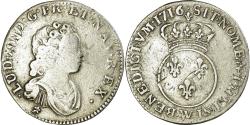 World Coins - Coin, France, Louis XV, 1/10 Écu Vertugadin, 12 Sols, 1/10 ECU, 1716, Lille