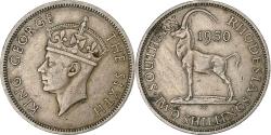 World Coins - Southern Rhodesia, George VI, 2 Shillings, 1950, Copper-nickel, , KM:23