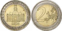 World Coins - Germany, 2 Euro, Saarland, 2009, Hamburg, Bi-Metallic, , KM:276