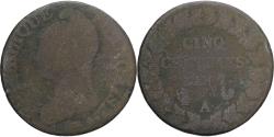 World Coins - Coin, France, Dupré, 5 Centimes, AN 7, Paris, , Copper, Gadoury:126