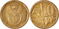 World Coins - Coin, South Africa, 10 Cents, 2005