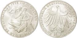 World Coins - Coin, GERMANY - FEDERAL REPUBLIC, 10 Mark, 1972, Hambourg, , Silver
