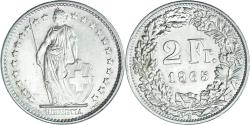 World Coins - Coin, Switzerland, 2 Francs, 1965, Bern, , Silver, KM:21