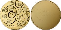 World Coins - France, Medal, Calendrier, Nouvelle Année, 2000, Bronze, Monnaie de Paris