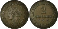 World Coins - Coin, France, Cérès, 2 Centimes, 1882, Paris, , Bronze, KM:827.1