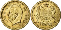 World Coins - Coin, Monaco, 2 Francs, Undated (1943), Poissy, , Cupro-Aluminium