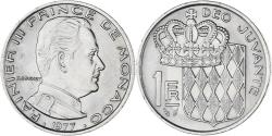 World Coins - Coin, Monaco, Rainier III, Franc, 1977, , Nickel, KM:140, Gadoury:MC 150
