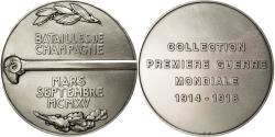 World Coins - France, Medal, Première Guerre Mondiale, Batailles de Champagne,