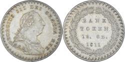 World Coins - United Kingdom, 18 pence token, George III, Bank of England, 1811,