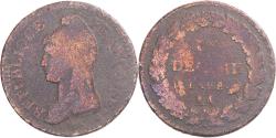 World Coins - Coin, France, Dupré, Decime, AN 8/5, Metz, , Copper, Gadoury:187a