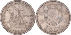World Coins - Coin, Portugal, 5 Escudos, 1969