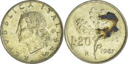 World Coins - Coin, Italy, 20 Lire, 1987