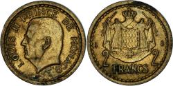 World Coins - Coin, Monaco, 2 Francs, Undated (1943), , Cupro-Aluminium