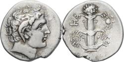 Ancient Coins - Kyrenaica, Magas, Didrachm, ca. 294-275 BC, Kyrene, Silver, , BMC:256