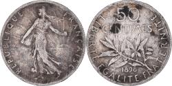World Coins - Coin, France, Semeuse, 50 Centimes, 1898, Paris, , Silver, KM:854