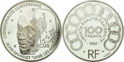 World Coins - Coin, France, 100 Francs-15 Ecus, 1992, Paris, , Silver, KM:1012