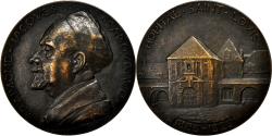 World Coins - France, Medal, Professeur Sabouraud, Hopital St Louis, 1929, Pommier,