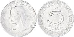 World Coins - Coin, Hungary, 5 Filler, 1959