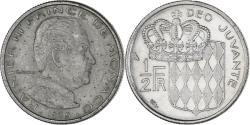 World Coins - Coin, Monaco, Rainier III, 1/2 Franc, 1965, , Nickel, KM:145