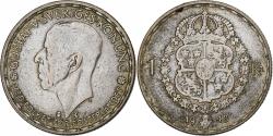 World Coins - Sweden, Gustaf V, Krona, 1948, Silver, , KM:814