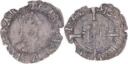 World Coins - Coin, FRENCH STATES, Franche-Comté, 1/2 Carolus, 1582, Besançon,
