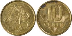 World Coins - Coin, Lithuania, 10 Centu, 1999
