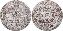 World Coins - Nepal, Girvan Yuddha Vikrama, 1 Mohar, 1730 (1808), Silver, , KM:529
