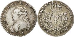 World Coins - Coin, France, Louis XV, 1/20 Écu (6 sols), 6 Sols, 1/20 ECU, 1783, Paris