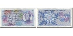World Coins - Banknote, Switzerland, 20 Franken, 1971, 1971-02-10, KM:46s, EF(40-45)