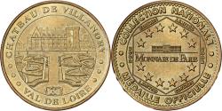 World Coins - France, Token, 37/ Château de Villandry, 2002, Copper-nickel Aluminium