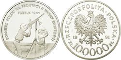World Coins - Coin, Poland, 100000 Zlotych, 1991, Warsaw, , Silver, KM:238