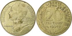 World Coins - France, 20 Centimes, Marianne, 1991, Pessac, Aluminum-Bronze, , KM:930