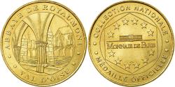 World Coins - France, Token, Touristic token, Asnières sur Oise - Abbaye de Royaumont, Arts &