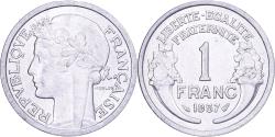 World Coins - France, Franc, Morlon, 1957, Aluminum, , KM:885a.1