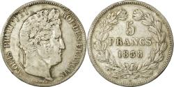 World Coins - Coin, France, Louis-Philippe, 5 Francs, 1838, Lille, , Silver
