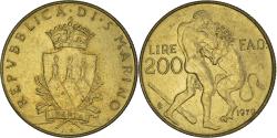 World Coins - Coin, San Marino, 200 Lire, 1979, Rome, , Aluminum-Bronze, KM:96