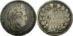 World Coins - Coin, France, Louis-Philippe, 5 Francs, 1834, Lyon, , Silver, KM:749.4