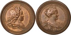 World Coins - France, Medal, Louis XV, History, , Bronze