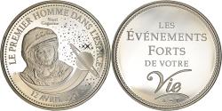 World Coins - France, Medal, Le Premier Homme dans l'Espace, Sciences & Technologies