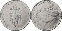 World Coins - Vatican, Paul VI, 100 Lire, 1970 (Anno VIII), Rome, Stainless Steel,