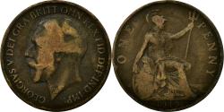 World Coins - Coin, Great Britain, George V, Penny, 1919, Heaton, , Bronze, KM:810
