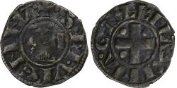 World Coins - Archbishopric of Vienne, Denier, ca. 1200-1250, Vienne, Billon,