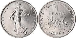World Coins - Coin, France, Semeuse, Franc, 1986, Paris, , Nickel, KM:925.1