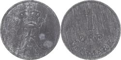 World Coins - Coin, Denmark, Ore, 1964